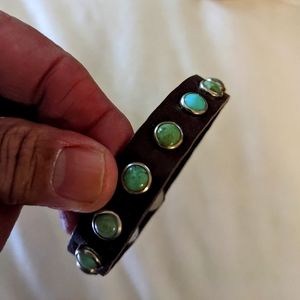 Bracelet with turquoise stones